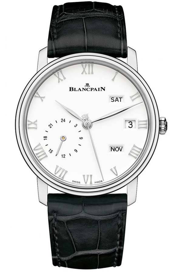 Фото мужских часов Blancpain Villeret Quantième Annuel GMT Steel