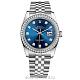 Швейцарские часы Rolex Datejust 36 mm Diamond/Jubilee/Blue Dial 116244 фото