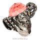Брендовые ювелирные украшения Stephen Webster Crab Crystal Haze 18K Gold & Pink Opal Ring фото