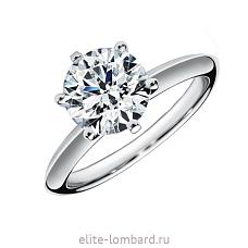 Setting 2,07 Engagement Ring in Platinum