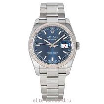 Швейцарские часы Rolex Datejust 36 mm Blue Dial 116234 фото