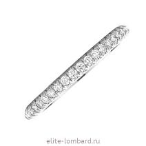 Брендовые ювелирные украшения Tiffany & Co Soleste Half Eternity Platinum Ring фото
