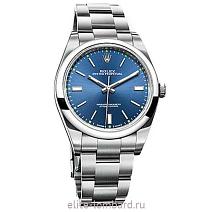 Швейцарские часы Rolex Oyster Perpetual 39 mm Blue 114300-0003 фото