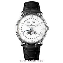 Швейцарские часы Blancpain Villeret Quantième Complet 40 mm 6654-1127-55B фото