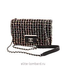 Аксессуары Chanel Классическая сумка-конверт из твида фото