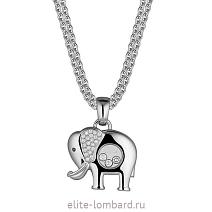 Брендовые ювелирные украшения Chopard Подвеска Happy Diamonds Elephant фото