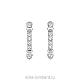 Брендовые ювелирные украшения Tiffany & Co Fleur de Lis Key Bar Earrings фото
