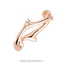 Брендовые ювелирные украшения Dior Кольцо Bois de Rose Rose Gold фото