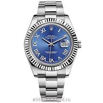 Швейцарские часы Rolex Datejust II 41 mm Blue Dial 116334 фото