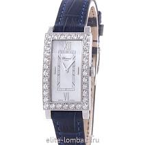 Швейцарские часы Chopard Classic Ladies 18K White Gold Diamond Mother of Pearl 13/6973-20 фото