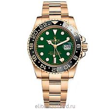 GMT-Master II 40mm Yellow Gold/Green