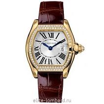 Швейцарские часы Cartier Roadster Ladies Gold WE500160 фото