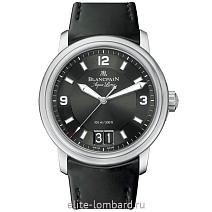 Швейцарские часы Blancpain Leman Ultra Slim Automatic Big Date 2850B-1130A-64B фото