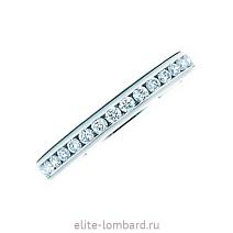 Брендовые ювелирные украшения Tiffany & Co Кольцо Diamond Wedding Band фото