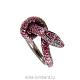 Брендовые ювелирные украшения Boucheron Kaa Snake Sapphire Ruby Emerald Diamond Ring фото