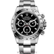 Швейцарские часы Rolex Cosmograph Daytona Black Dial 116520 фото