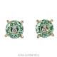 Брендовые ювелирные украшения Chopard So Happy Green Stone Diamond Earrings фото