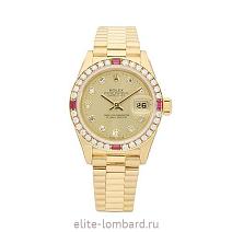 Швейцарские часы Rolex Datejust 26 mm Diamond&Ruby 69068 фото