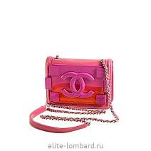 Аксессуары Chanel Сумка Lego Limited Edition розовый лак фото