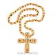 Брендовые ювелирные украшения Cartier Pendant Brooch 18k Gold Multi Stone Byzantine Cross фото
