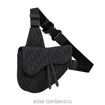 Аксессуары Dior Сумка Saddle из жаккарда Dior Oblique фото