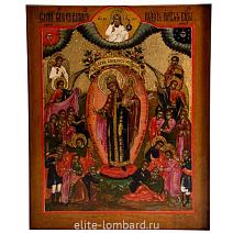 Предметы искусства Икона Икона Пресвятая Богородица Всех Скорбящих Радость фото