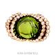 Брендовые ювелирные украшения Boucheron "Frou Frou" Peridot & Diamond ring фото