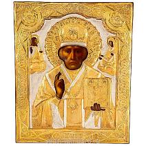Предметы искусства Икона Икона Святитель Николай "Зимний" фото