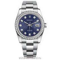 Швейцарские часы Rolex Datejust 36 mm Custom Diamond 116200 фото
