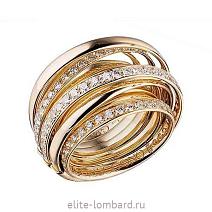 Брендовые ювелирные украшения de Grisogono Allegra Yellow Gold/Diamonds Ring фото