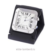 Швейцарские часы Cartier Santos Travel Clock W0100151 фото