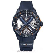 Швейцарские часы Ulysse Nardin Diver X Skeleton Limited Edition 44 mm 3723-170LE-3A-BLUE/3A фото